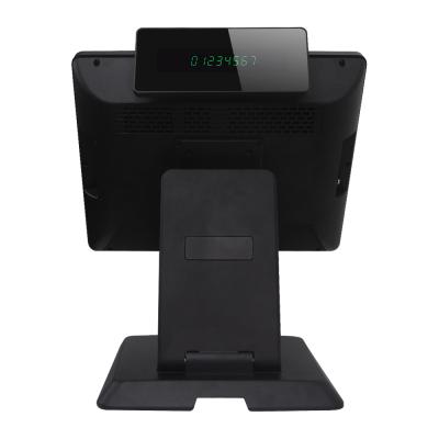 China 15 Inch POS Terminal SDK Touch Screen With VFD Customer Display POS for sale