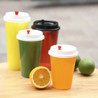 China 12oz 360ml Single Wall Custom Printed Logo PP 90mm Disposable Plastic Cup For Cold Brew Plastic Cup 12oz for sale