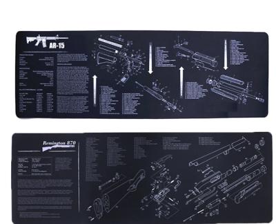 China Custom Logo Keyboard Pad Large Gaming Mouse Mat RGB Gun Gun Extended Gamer PASSIONATE Black Large Cleaner Mat Gaming Mouse Pad for sale