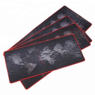 China World Map Game HOT 25X29 Best Anime Waterproof Blue Edge Tigerwings Black Quilted Hard Mouse Pad for sale