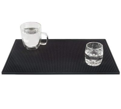 China Good Quality Eco-friendly Waterproof Slip Resistance Bar Mat Soft Rubber Puddle Bar Mat PVC Bar Mat for sale