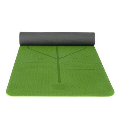 China Custom Non-Slip nbr Printed Yoga Mats Women Mat Men Gym Exercise Pads Mesh+rubber Yoga Mat Yoga Pads for sale