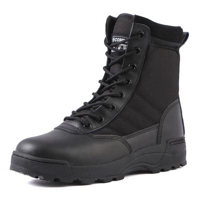 China Fashion trend factory supply custom outdoor combat tactical boots black outdoor boots kick heavy duty hiking shoes men and women increasing boots for sale