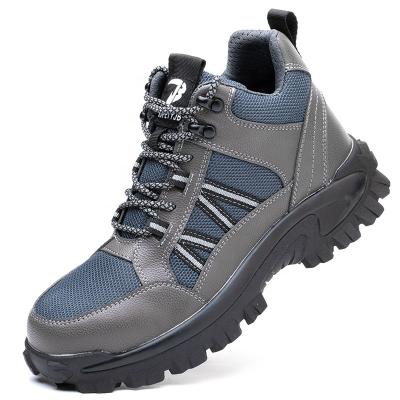 China Men 2020 Unique Breathable Steel Rubber Soft Toe Work Safety Shoes Safety Shoes Men Steel Fashion Wholesale Stock From China for sale