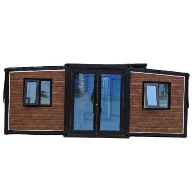 China Modern Modern Design Expandable House Terrace Container Prefab Steel House Cabin for Hotel Use for sale