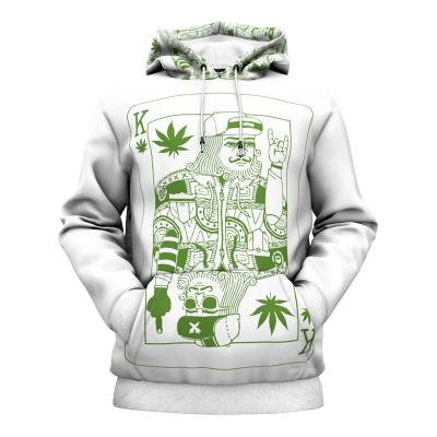 China Anti-Wrinkle Autumn Winter Customized Casual Men All Strap Printed Hoodie for sale