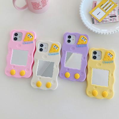 China SpongeBob Shockproof Phone Cover Suitable Max iPhone X XR XS 11/12/13/14 To Pro Max Case Creative Cute Cartoon Phone for sale