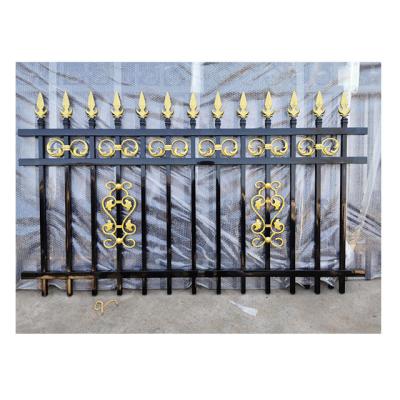 China Factory Price Easily Assembled Heavy Duty Powder Coated Arc Welded Mesh Fence and Decorative Garden Fence Panel for sale