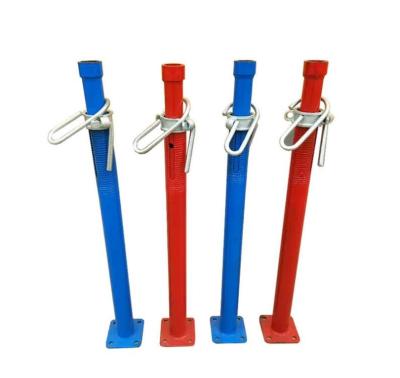 China Building Materials Steel Plant Support Structural Steel Pane Galvanized U Shaped Support Jacks Pillar Adjustable Rivet Nuts Construction Jacks for sale