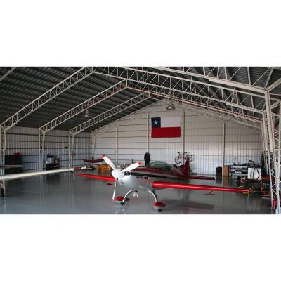 China Modern Hangar Warehouse Structure Design Wholesale Prefab Steel Structure for Airport Hangar or Warehouse with Truss Roof for sale