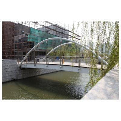 China High Quality Steel Structure Bridge Custom Design Prefab Pedestrian Steel Structure Bridge for sale