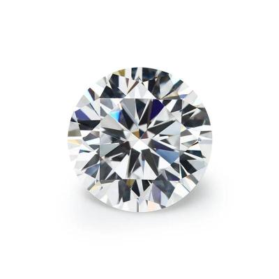 China Color Play or Fire Step E-F Without Cheap Price Round Shape Hot Sale High Quality White Color D GH IJ VVS Cut Loose Gemstone Moissanite Diamond for sale