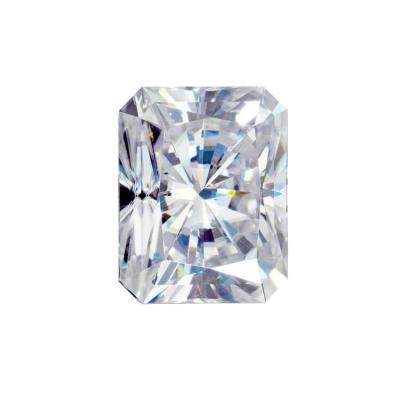 China Wholesale Price Real Fire D GH IJ Color VVS Color Set Or Radiant Faceted Cut Top White E-F Handmade Moissanite For Jewelry Making for sale