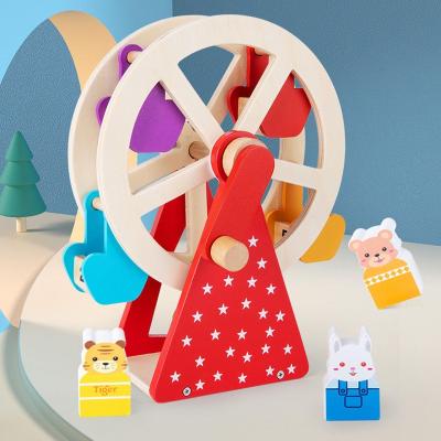 China Eco-friendly Material Kids Rotating Wheel Toys Rotating Colorful for Infant and Toddler for sale