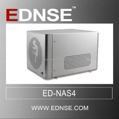 China With Fan 4 Bays Network Attached Storage NAS Server Case for sale