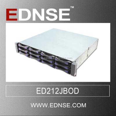 China With Fan ED-212JBOD Mini SAS 12 HDD JBOD Array Solution for sale