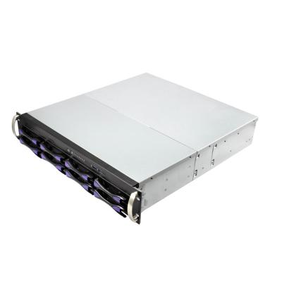 China With Fan ED208H48 Server Case With USB 3.0 2u Server Chassis With 8 Bay Firewall for sale