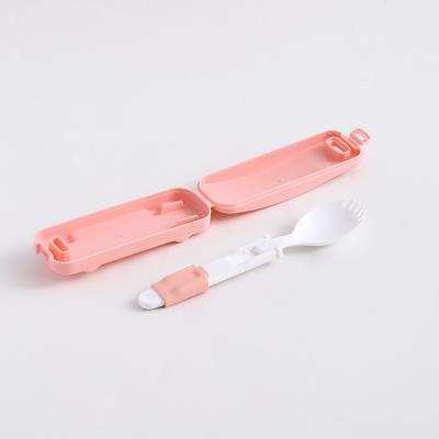 China 2022 New Product Sustainable Christmas Gifts Keepsake Plastic Baby Spoon Mini Set for sale