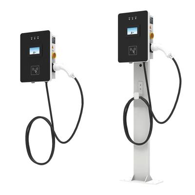 China Applicable to 99% New Energy vehicles on market 32a 7.2KW Evse Wallbox LCD display electric charging station for electric car for sale