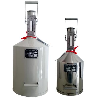 China High Quality 10L Tank Calibration Gas Station Metal Measuring Bucket Cans Oil Management System for sale