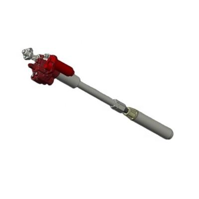 China Automotive industry red jacket 400 degree fuel pump rubber treatment fuel transfer high temperature pump for sale