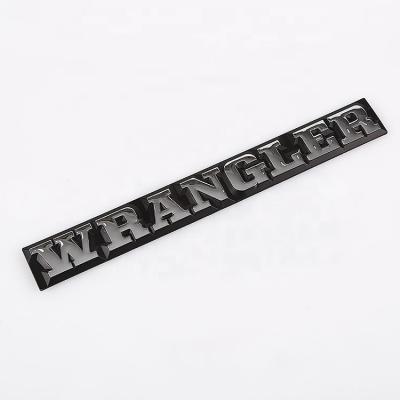 China Body Stickers High Quality Customized Various Metal Plate Emblem With Company Logo for sale