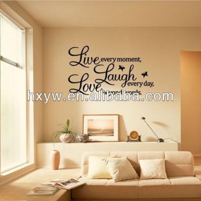 China WALL STICKER Words Wall Heating Stickers for sale