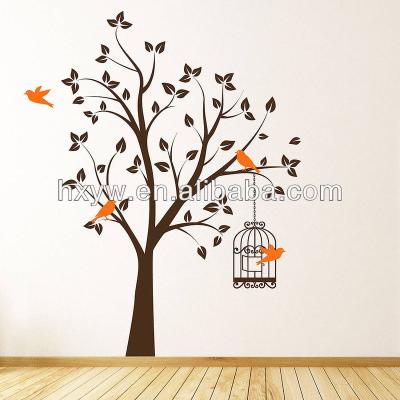 China WALL STICKER birds fly in the tree wall stickers for sale