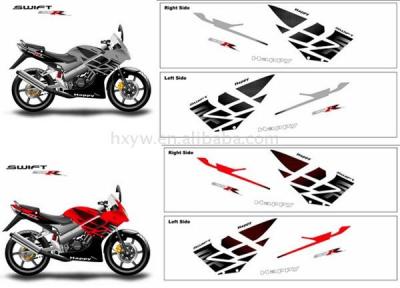 China PVC Motorcycle Decal for sale