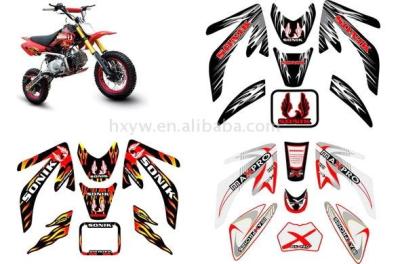 China PVC Dirt Bike Decal for sale