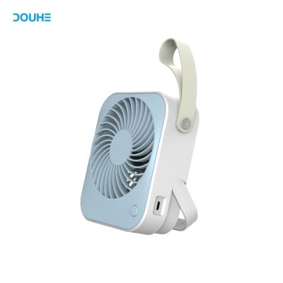 China With Battery Usb Fan Multifunctional Handheld Rechargeable Mini Desktop Fan With Power Bank for sale