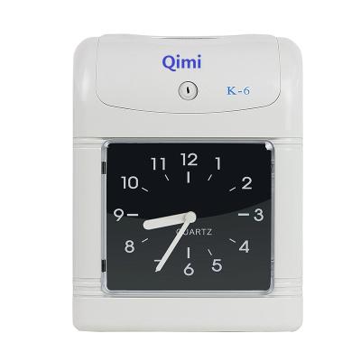 China Employee Time Clock Time Attendance Access Control OEM Digital Card Puncher Time Recorder 27*18*30cm for sale