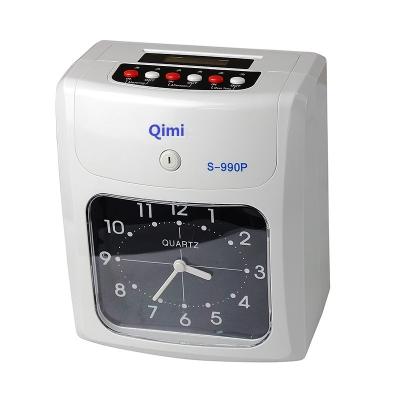 China Employee Time Clock Time Attendance Access Control Punch Card Electronic Time Recorder Clock 27*18*30cm for sale