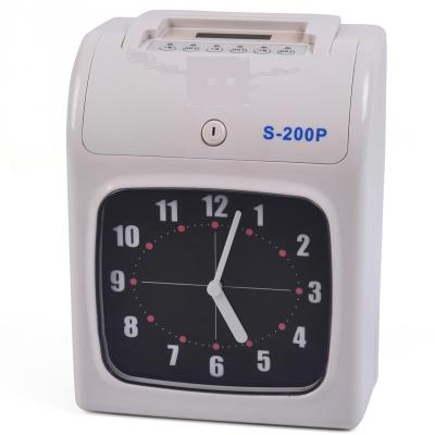 China Employee Time Clock Time Attendance Access Control Punch Card Electronic Time Recorder Clock 27*18*30cm for sale