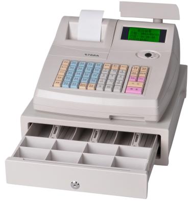 China Register Cash Box High Quality 48 Keys 128*64mm LED8 Display Electronic Customer Display For Cashier Machine With Receipt 36 Department M-500 for sale