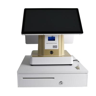 China Most Popular Promotion Touch Screen Coin Cashier Machine Smart POS For Restaurant AB9900 for sale