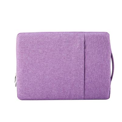 China Waterproof Nylon Purple Colors In 13Inch Laptop Running 11 Sleeves Side Case Portable Business Notebook Handbags Simple Style For Unisex Raincoat for sale