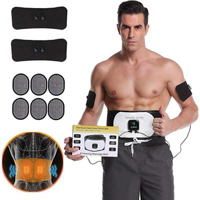 China Electric Body ABS EMS Muscle Toner Stimulator Relaxer Slimming Ab Belt Machine Training Massager for sale