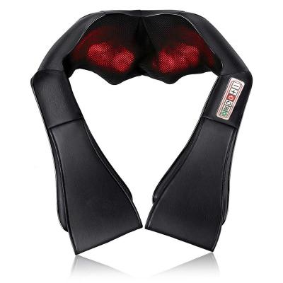 China 8 Massage Balls Shiatsu Back and Neck Massager with Deep Kneading Heat Massage for Neck Shoulder Back Foot and Leg Home Use Car for sale