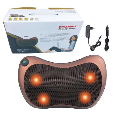 China 8 Massage Balls 2020 Infrared Massager Pillow Electric Car Cushion Shiatsu Back Massager Relaxation Back Lumbar Machines for sale