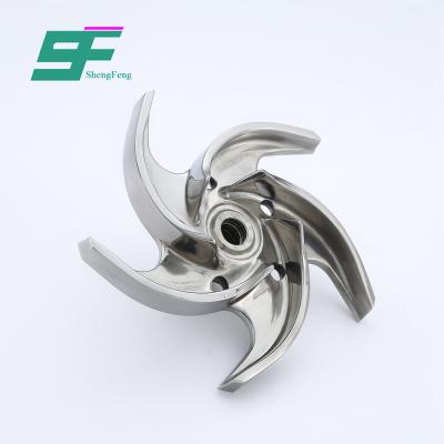 China Drinking Water Treatment Reasonable Structure Stainless Steel Centrifugal Pump High Quality Impeller for sale