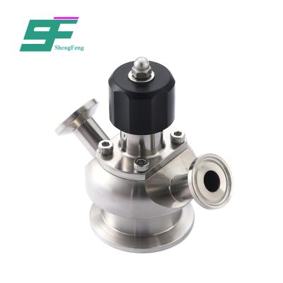 China General ShengFeng Low Price Hygienic Pneumatic Aseptic Beer Sampling Valve for sale