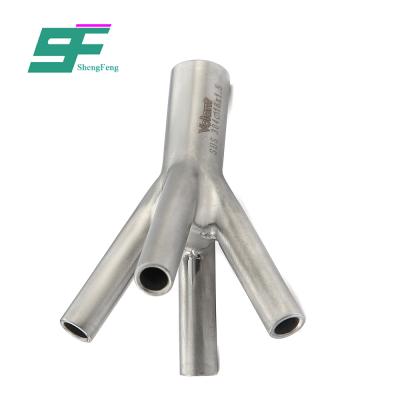 China Food & Beverage Reasonable Structure Stainless Steel Pipe Fitting Durable Butt Welded Sanitary Catalog for sale