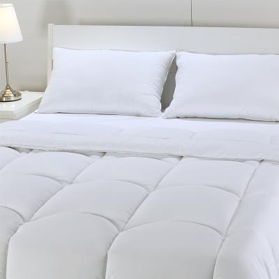 China Home New Product Single Needle Quilting Custom White Natural Tencel Fiber Comforter for sale