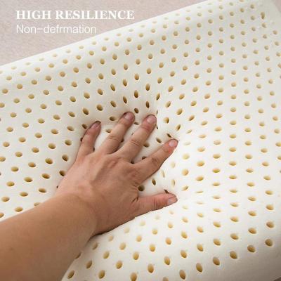 China Non-Standard Size Anti-Static High Resilience Latex Rubber Pillow With Hole for sale