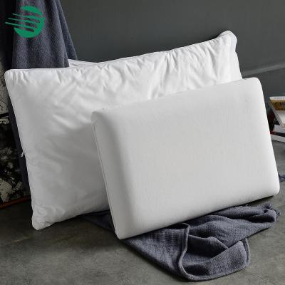 China New Design Antistatic Memory Foam Core High Loft Fiber Surrounded Pillow for sale