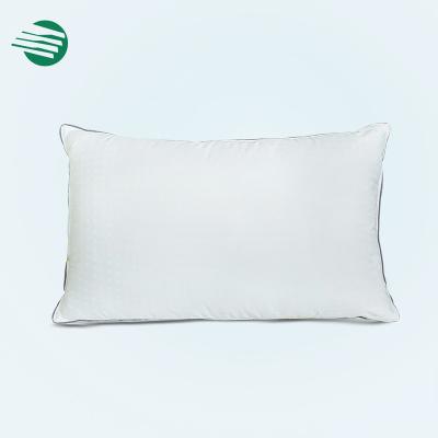 China Double Stitch Anti-Static Very Soft Comfortable Polyester Fiber White After Down The Pillow for sale