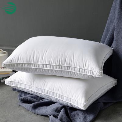 China Factory Wholesale Anti-static Master Health White Super Soft Microfiber Pillow for sale