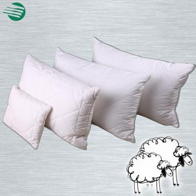 China Anti-Static Cotton Thick Cotton Quilted Pillow Covers Australian Wool Edging Pillow for sale