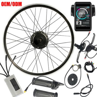 China 24v 36v 250w 350w single wheel front rear hub motor e bike other electric ebike bicycle parts e-bike conversion kit for sale